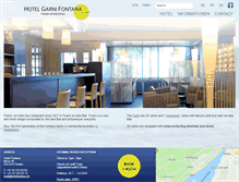 Tablet Screenshot of hotelfontana.ch